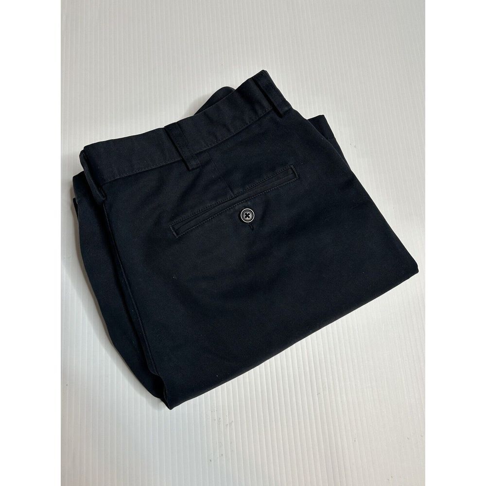 LL‎ Bean Classic Fit Size 36  Double L Chino 8" Inseam Navy Blue Shorts